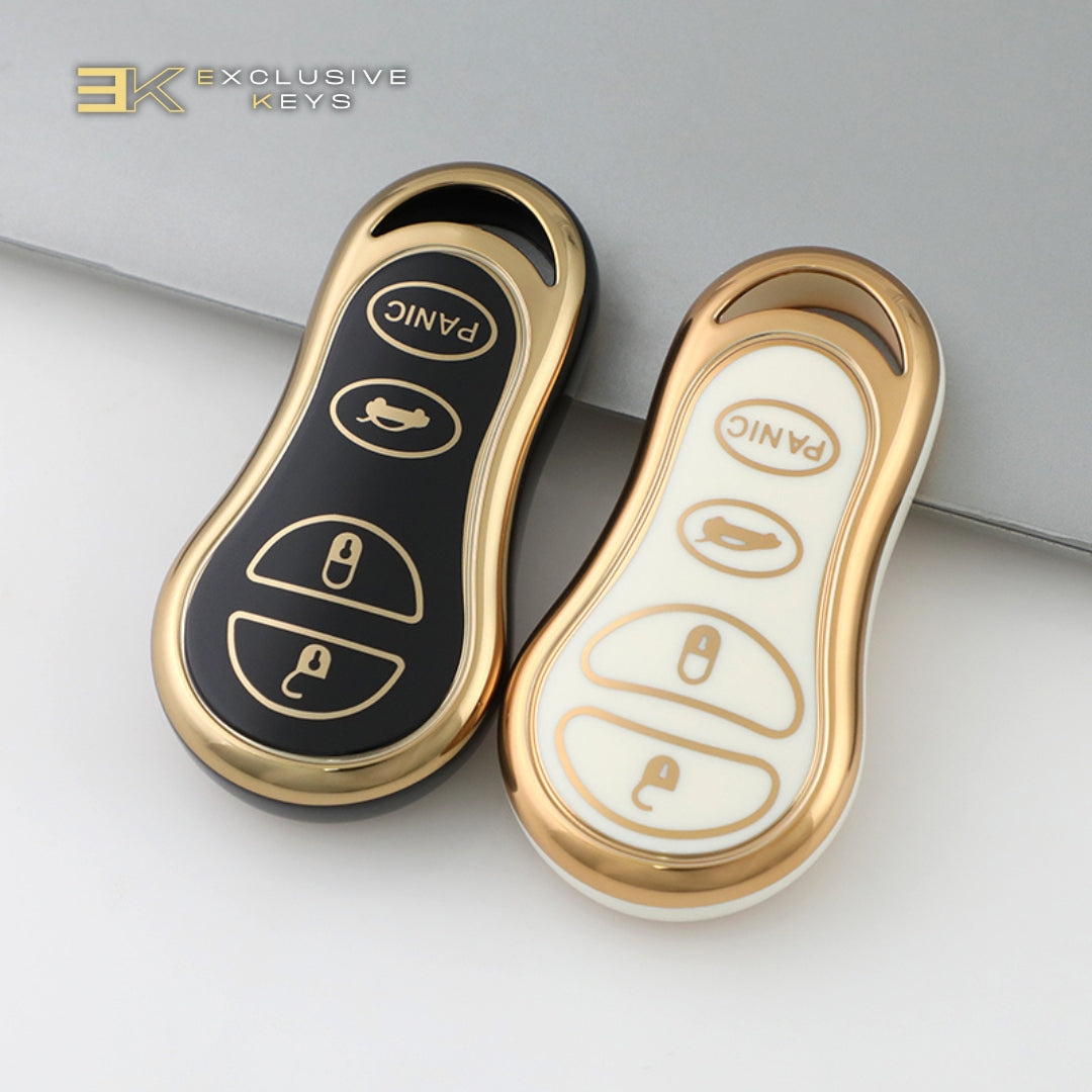 Chrysler, Dodge & Jeep Key Cover (4 Buttons)