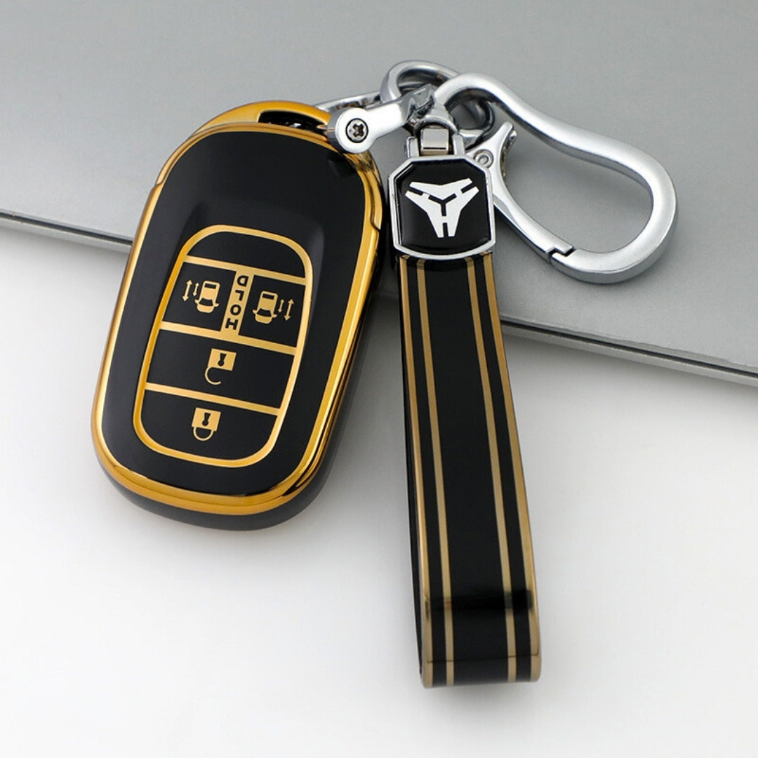 Honda Key Cover – 4 Buttons (Dual Sliding Doors)