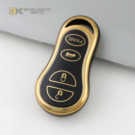 Chrysler, Dodge & Jeep Key Cover (4 Buttons)