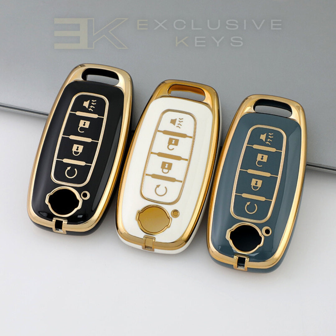 Nissan Smart Key Cover – 4 Buttons (Remote Start)