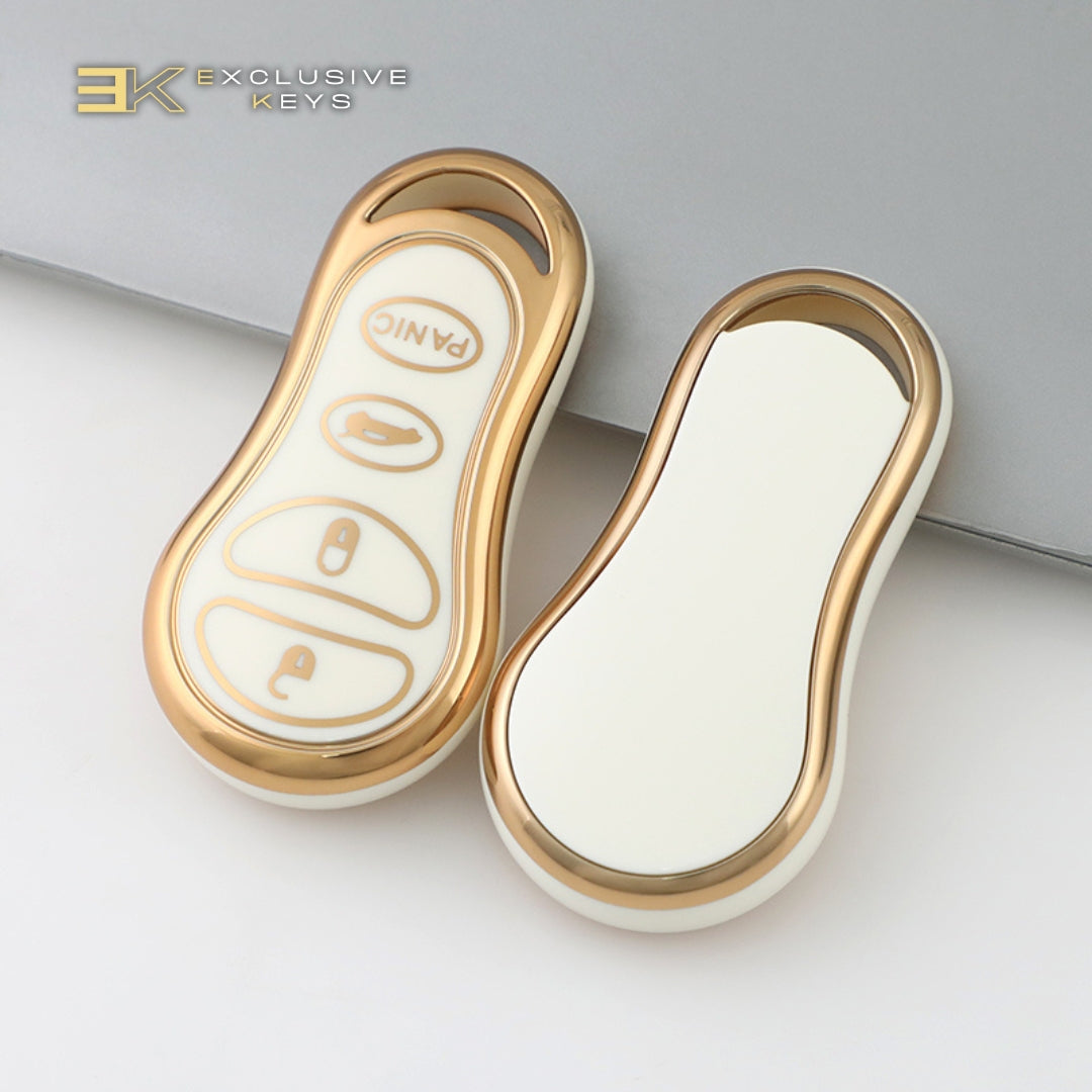 Chrysler, Dodge & Jeep Key Cover (4 Buttons)