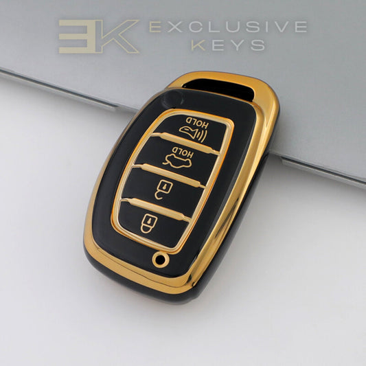 Hyundai Smart Key Cover – 4 Buttons (Trunk + Alarm)