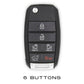 Kia Key Cover - 6 Buttons
