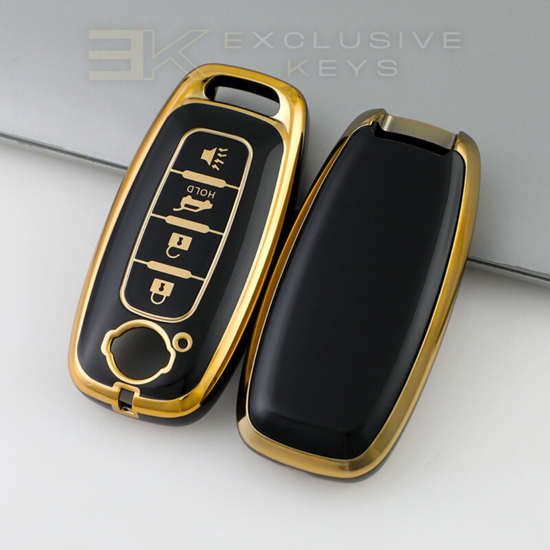 Nissan Smart Key Cover – 4 Buttons (Trunk Release – HOLD)