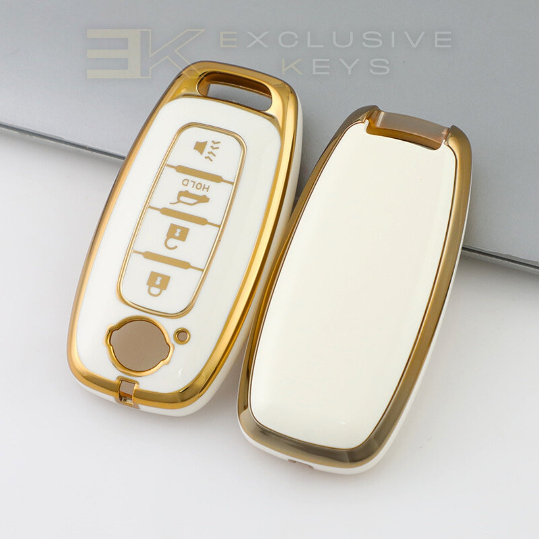Nissan Smart Key Cover – 4 Buttons (Trunk Release – HOLD)