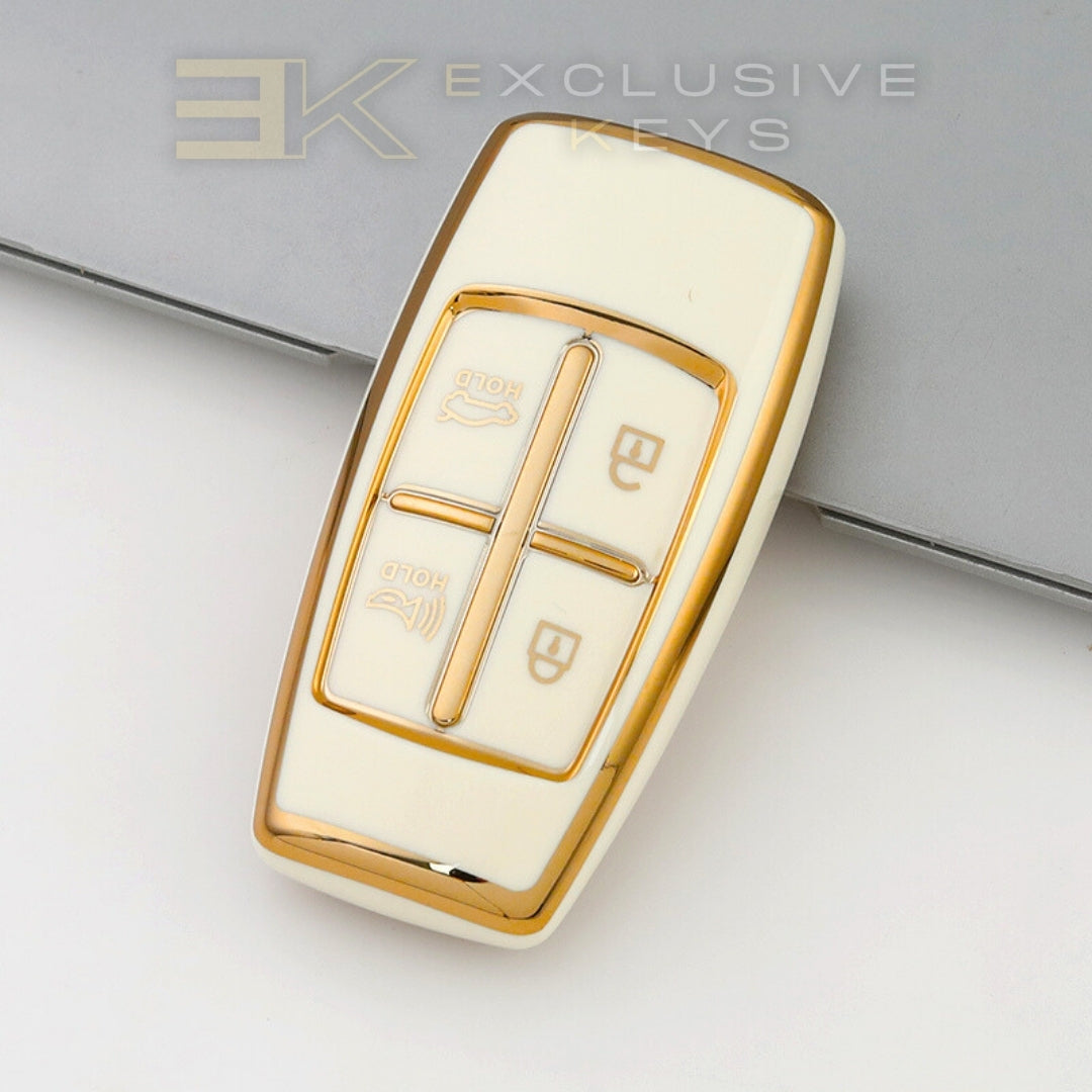 Genesis 4-Button Key Cover – Panic (Horn) Top Right / Trunk Bottom Right