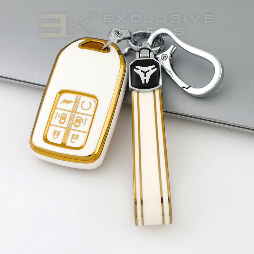 Case for Honda Accord, Civic, CR-V, Pilot, Ridgeline, Odyssey, Passport (6 Button)