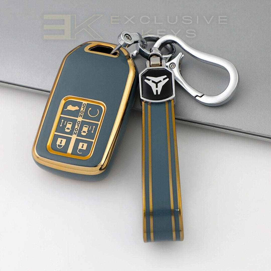 Case for Honda Accord, Civic, CR-V, Pilot, Ridgeline, Odyssey, Passport (6 Button)