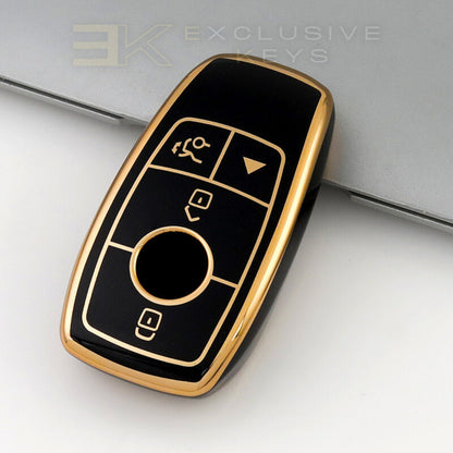Case for Mercedes Benz A, B, C, E, S, G,  GLC, CLE, CLA Class (AMG) (4 Buttons)