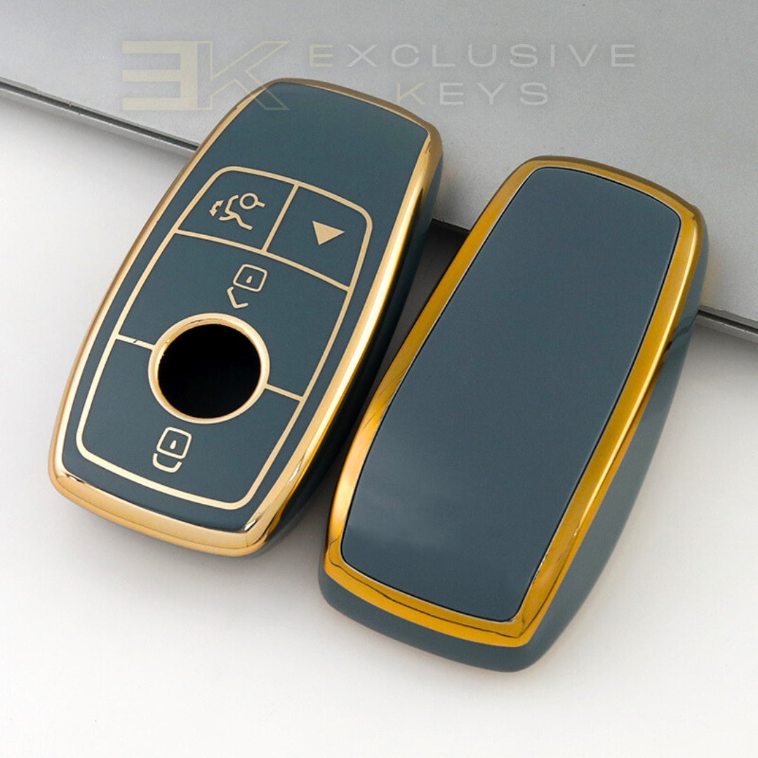 Case for Mercedes Benz A, B, C, E, S, G,  GLC, CLE, CLA Class (AMG) (4 Buttons)