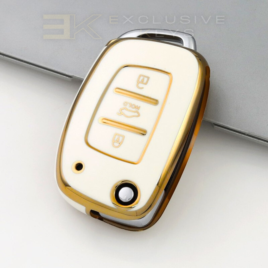 Hyundai Key Cover – 3 Buttons (Trunk HOLD – Middle Button)
