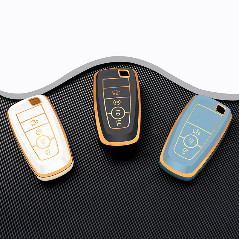 Case for Ford Edge, Fusion, Mustang, Explorer, F150, F250, F350, Ecosport (3 Botones)